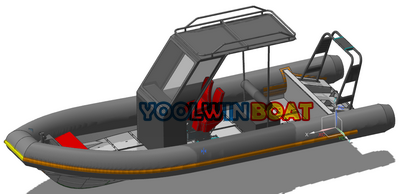 760 cabin rescue rigid rib boats