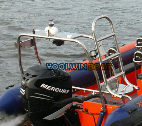 aluminum diving rhibs ladder